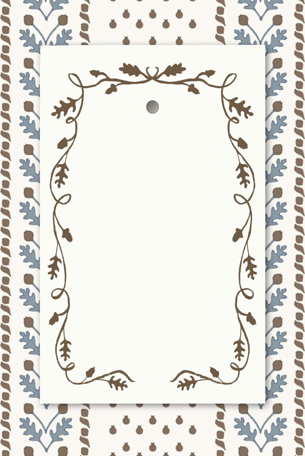 Oak Leaf Crest Tags