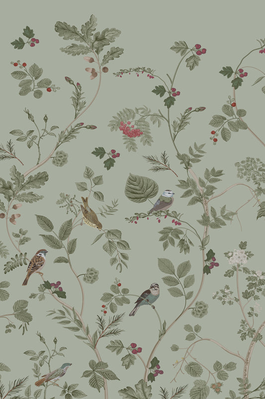 Whittney Botanical Wrapping Paper