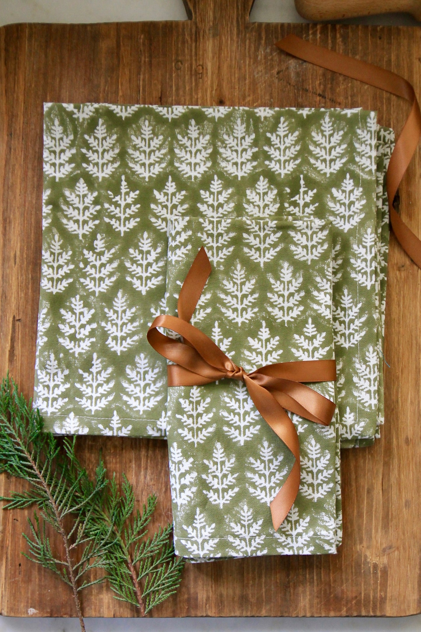 Cedar Tree Fabric by the Yard