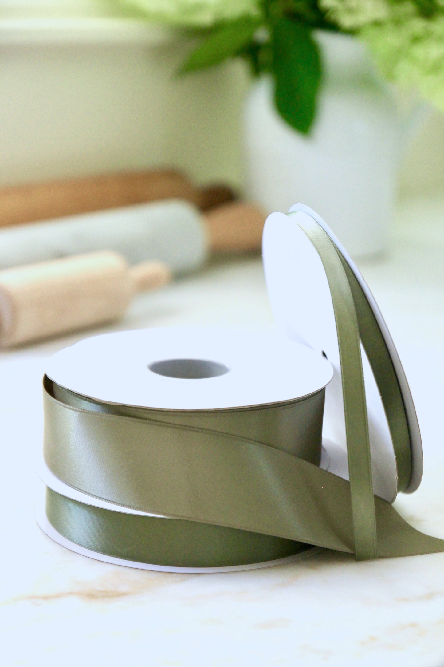 Old Willow Satin Ribbon