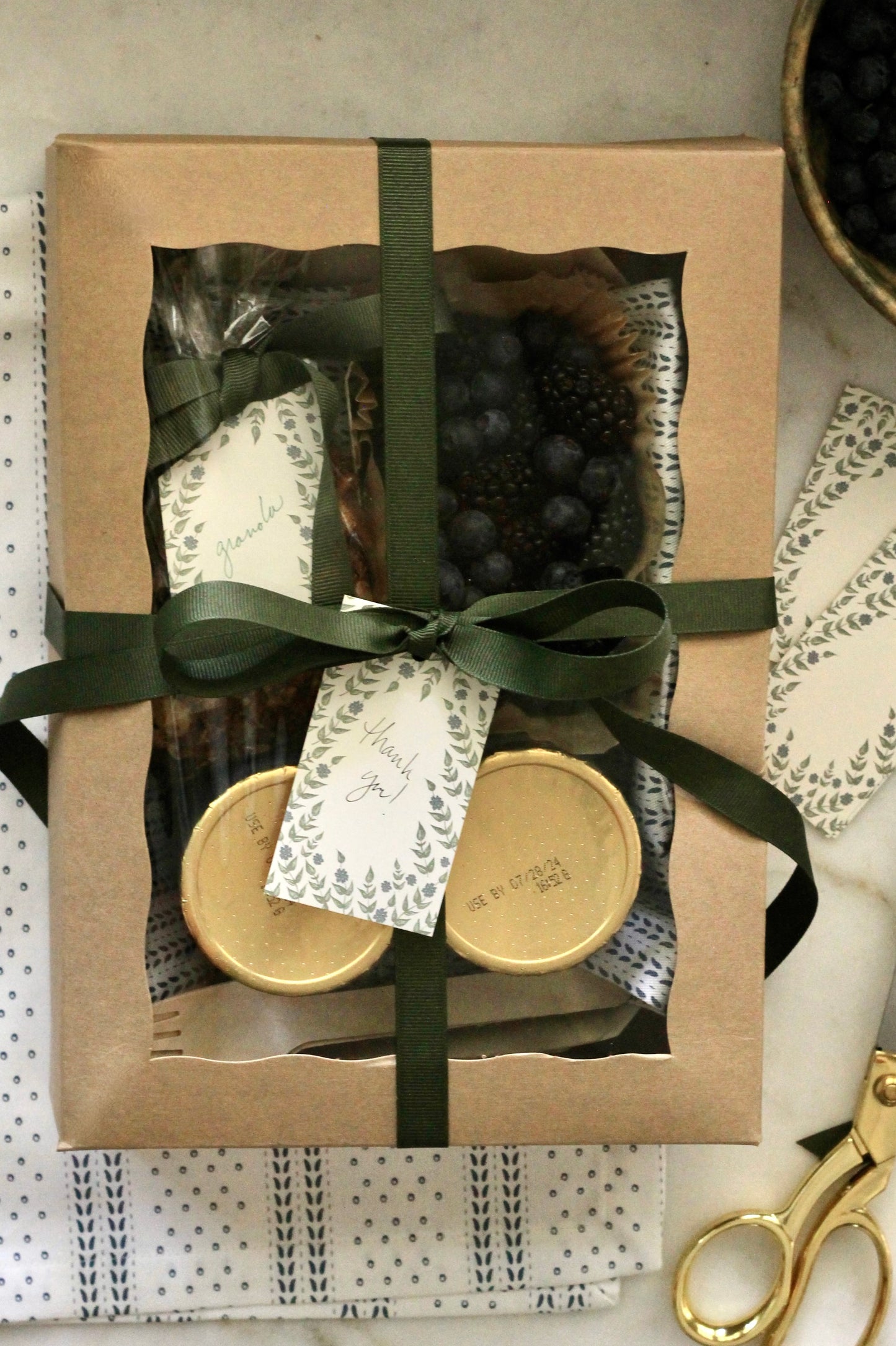 Wooden Baking Basket - Flat