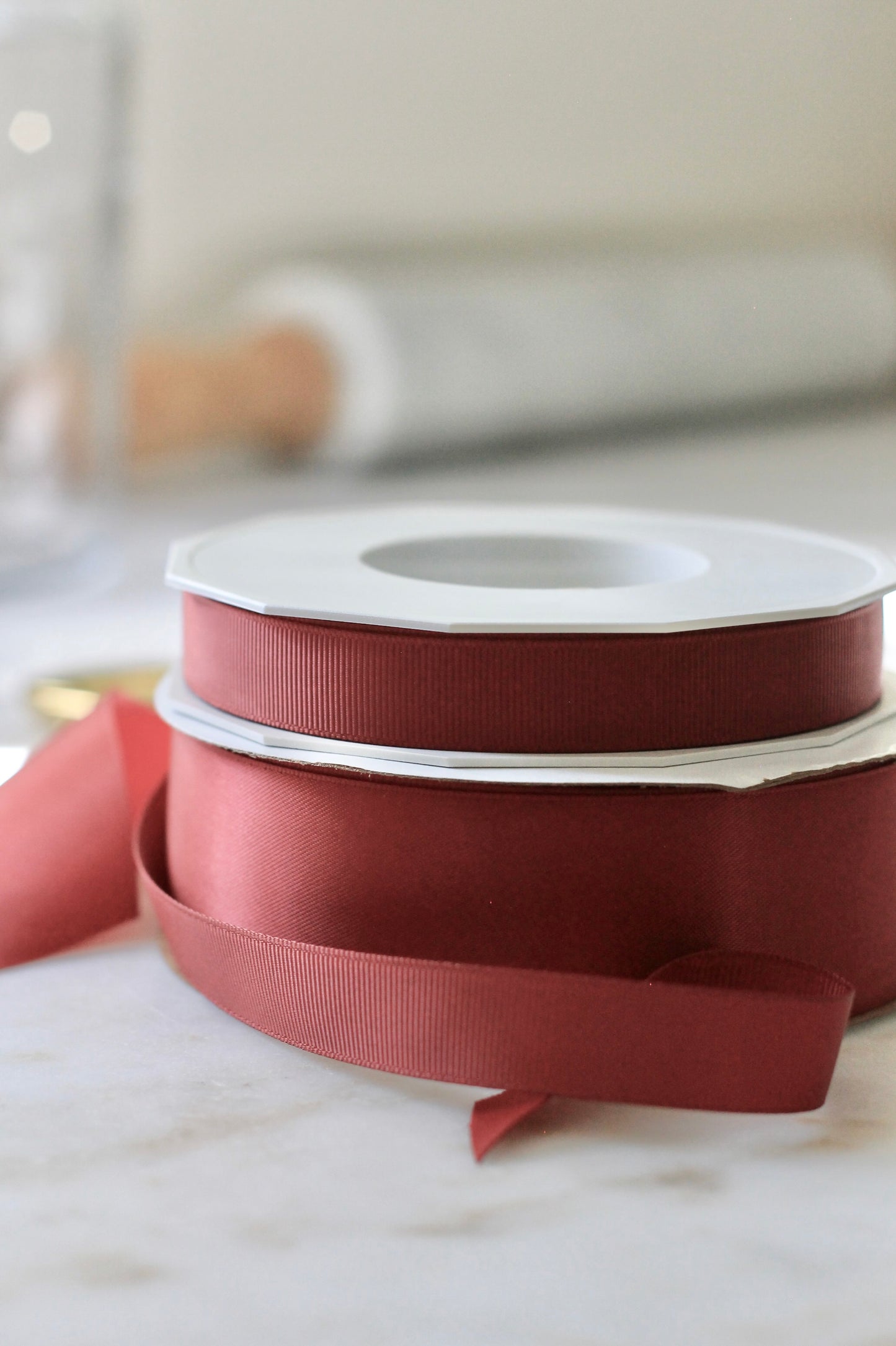 Cranberry Ribbon | Satin & Grosgrain