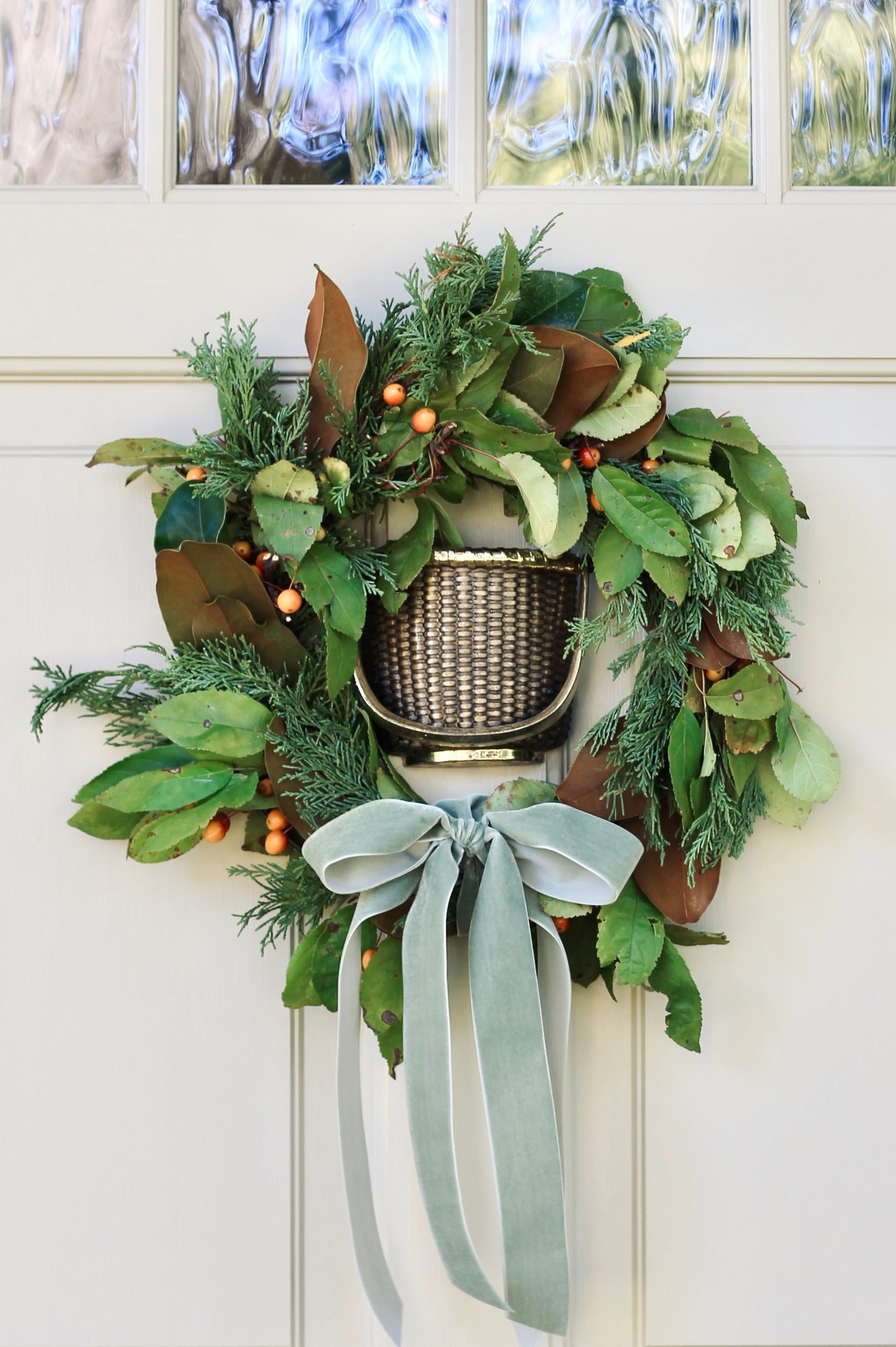 Offers HOME wreath