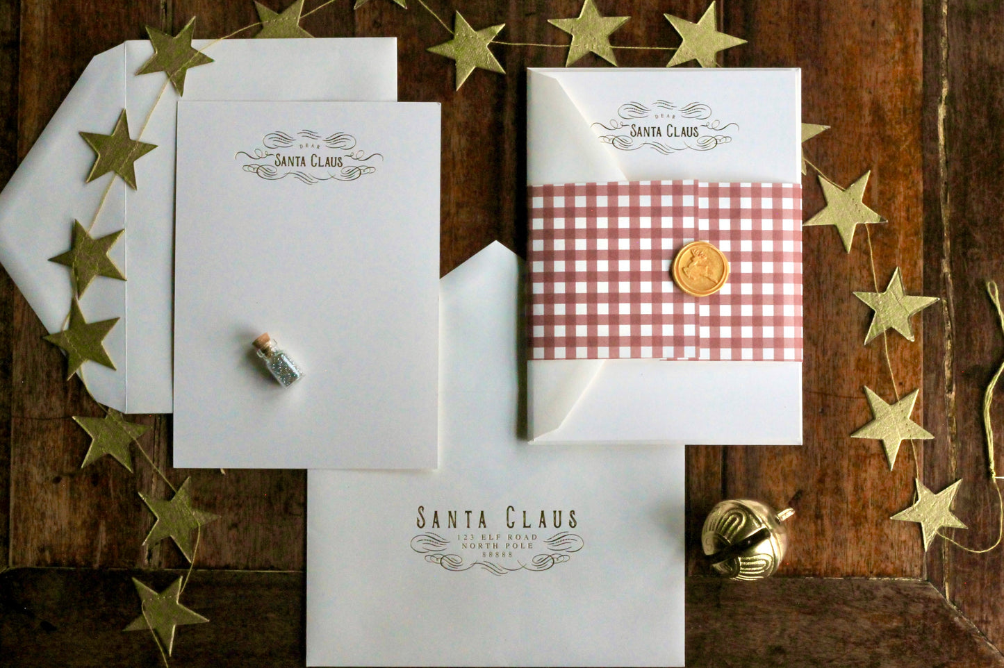 Exclusive "Dear Santa Stationery"