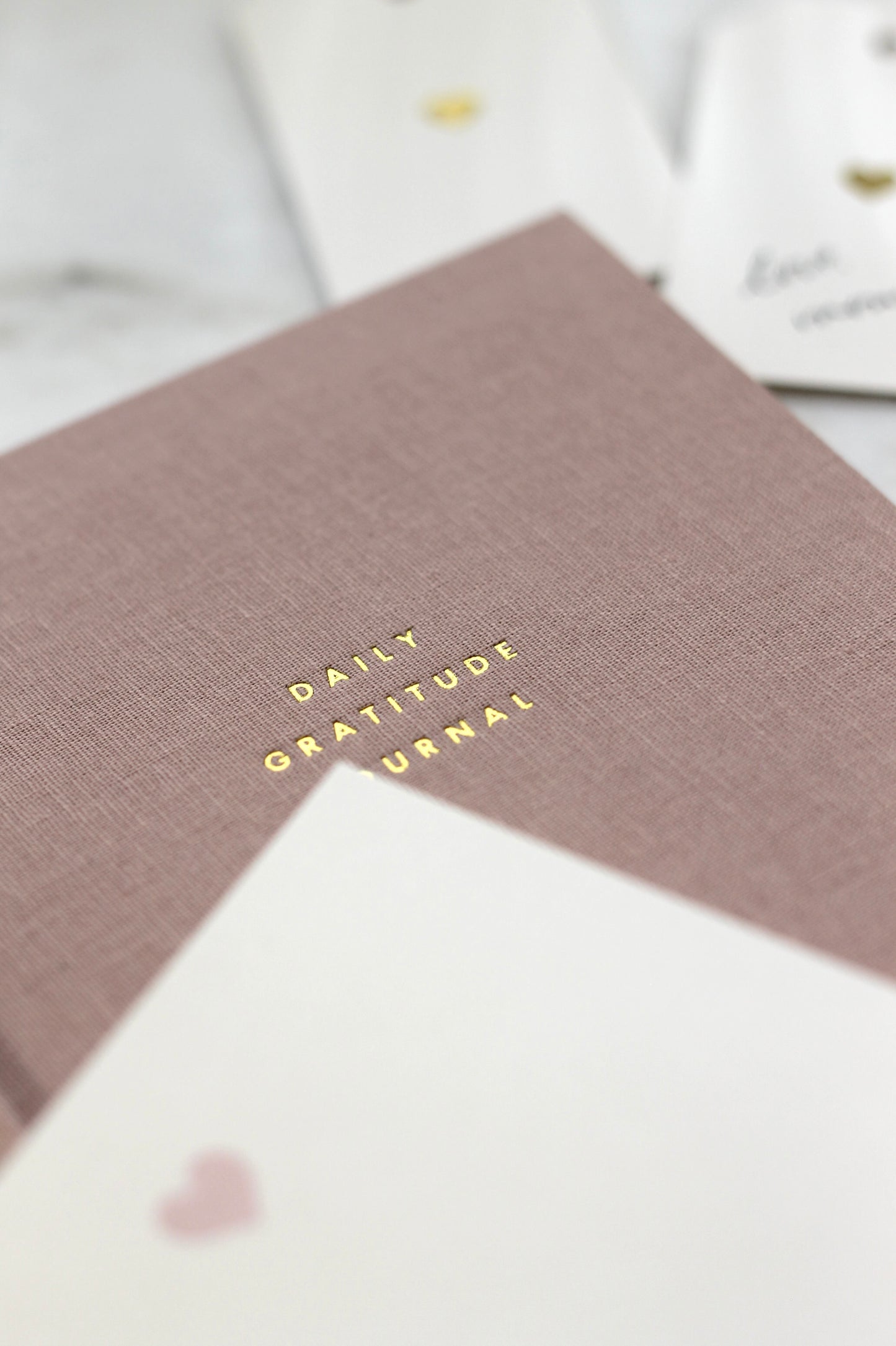 Linen Gratitude Journals - 3 colors