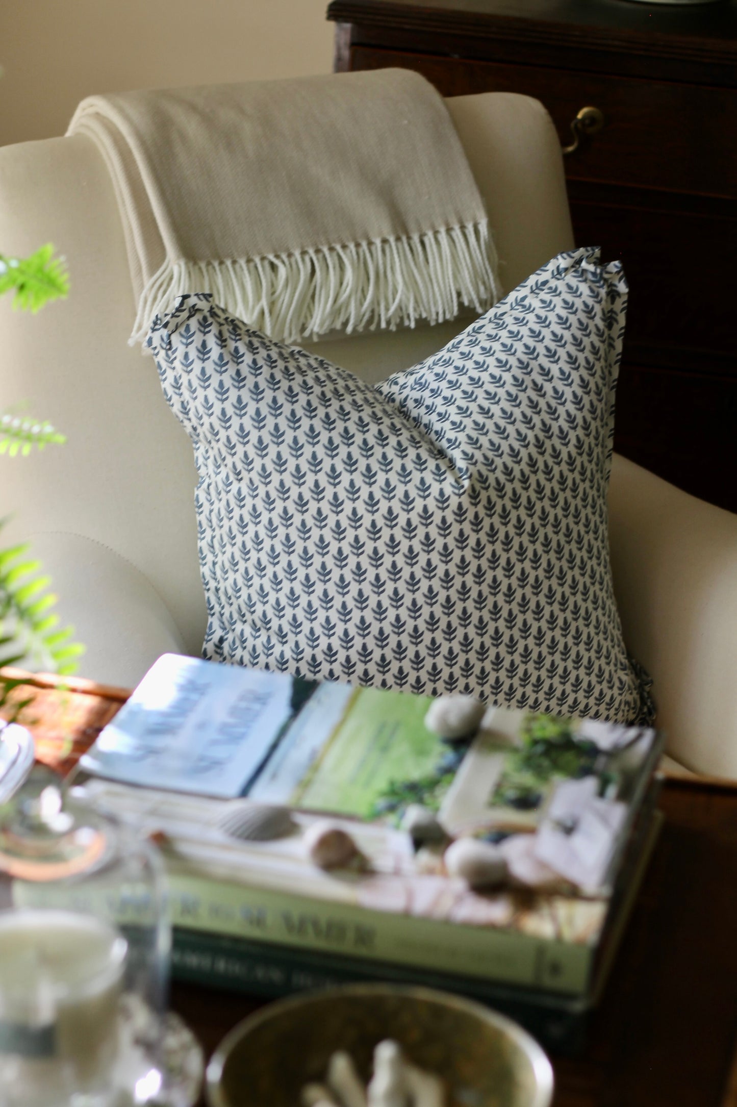 Lexington Pillow Cover in Wedgewood | 3 sizes