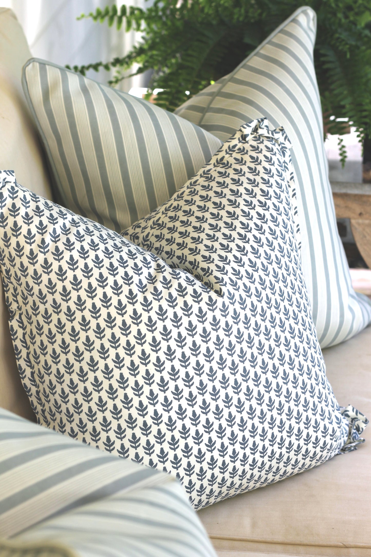 Lexington Pillow Cover in Wedgewood | 3 sizes