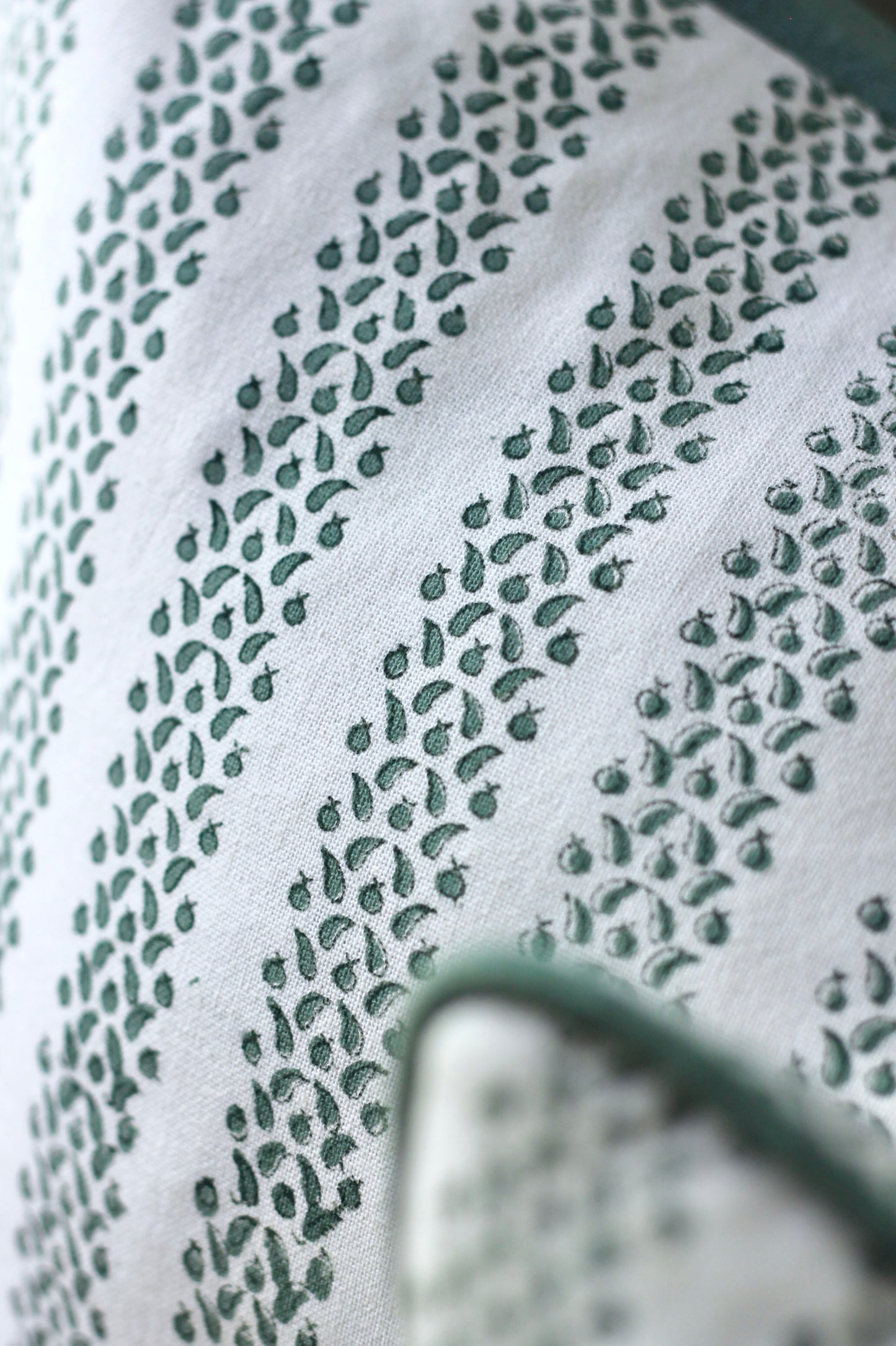 Berry Stripe Pillow Covers, Green | 3 sizes