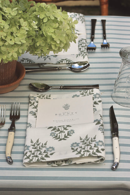 JSH Stripe Outdoor Table Linens