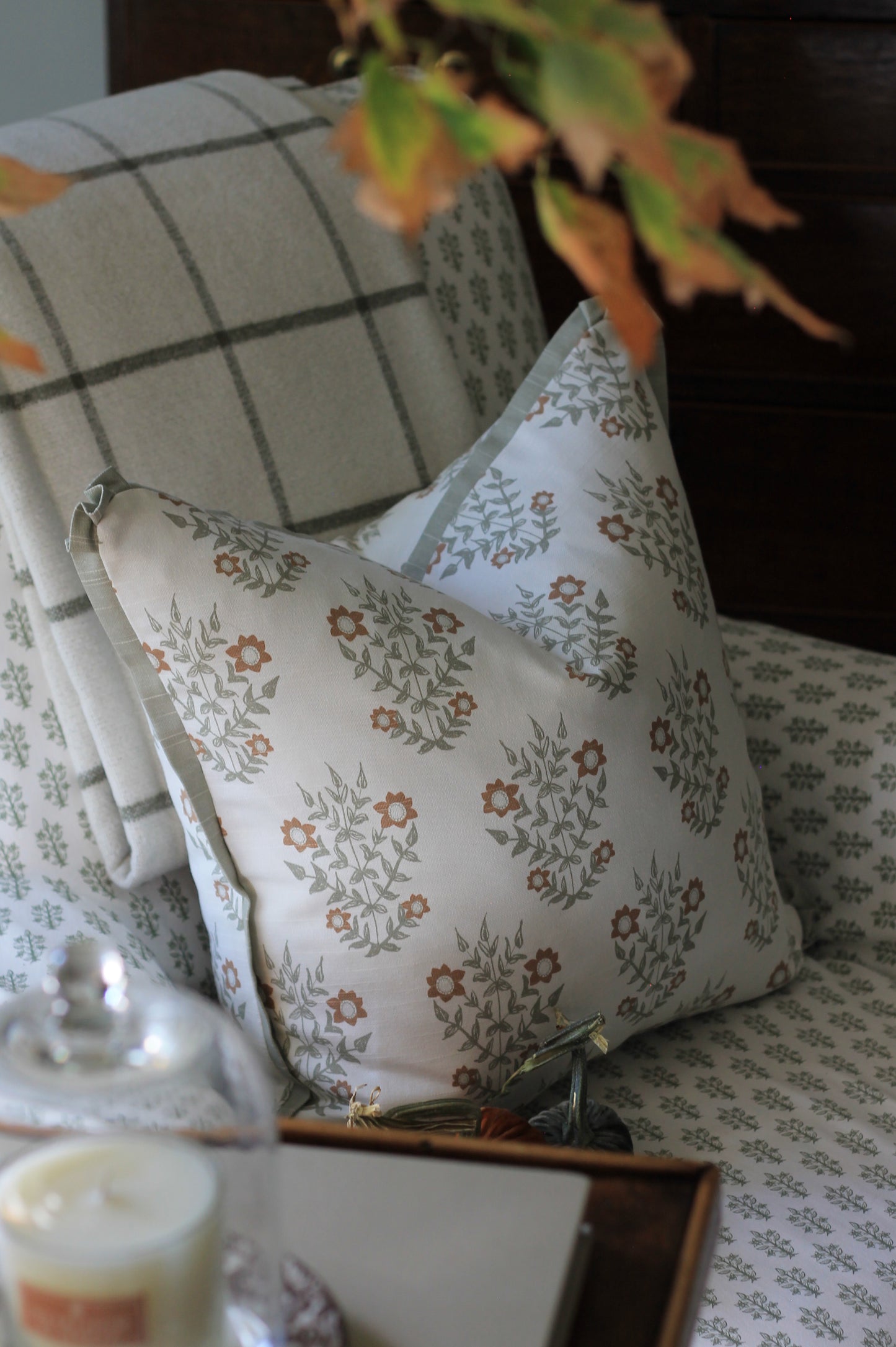 Windowpane Throw | Natural