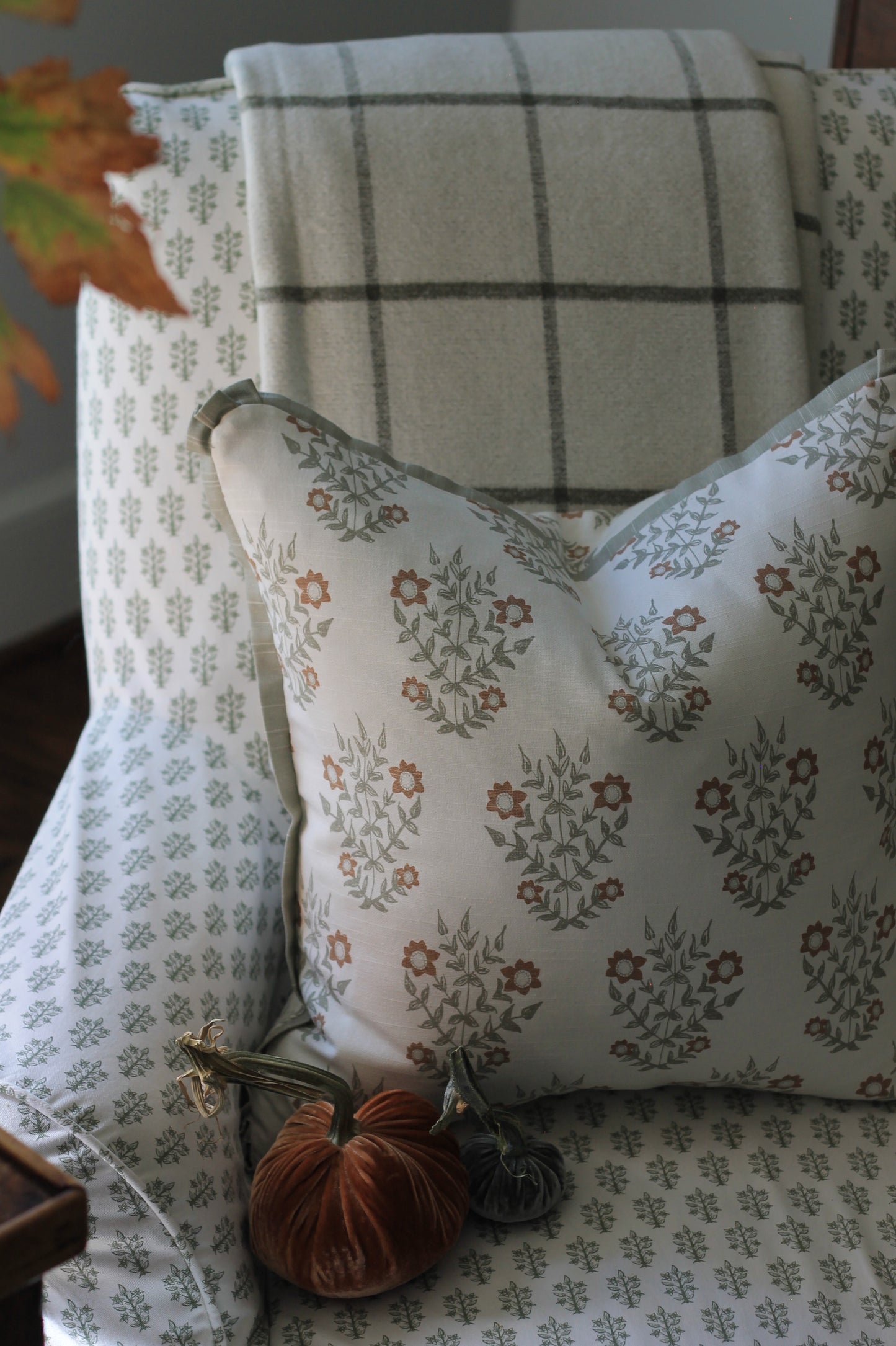 Windowpane Throw | Natural