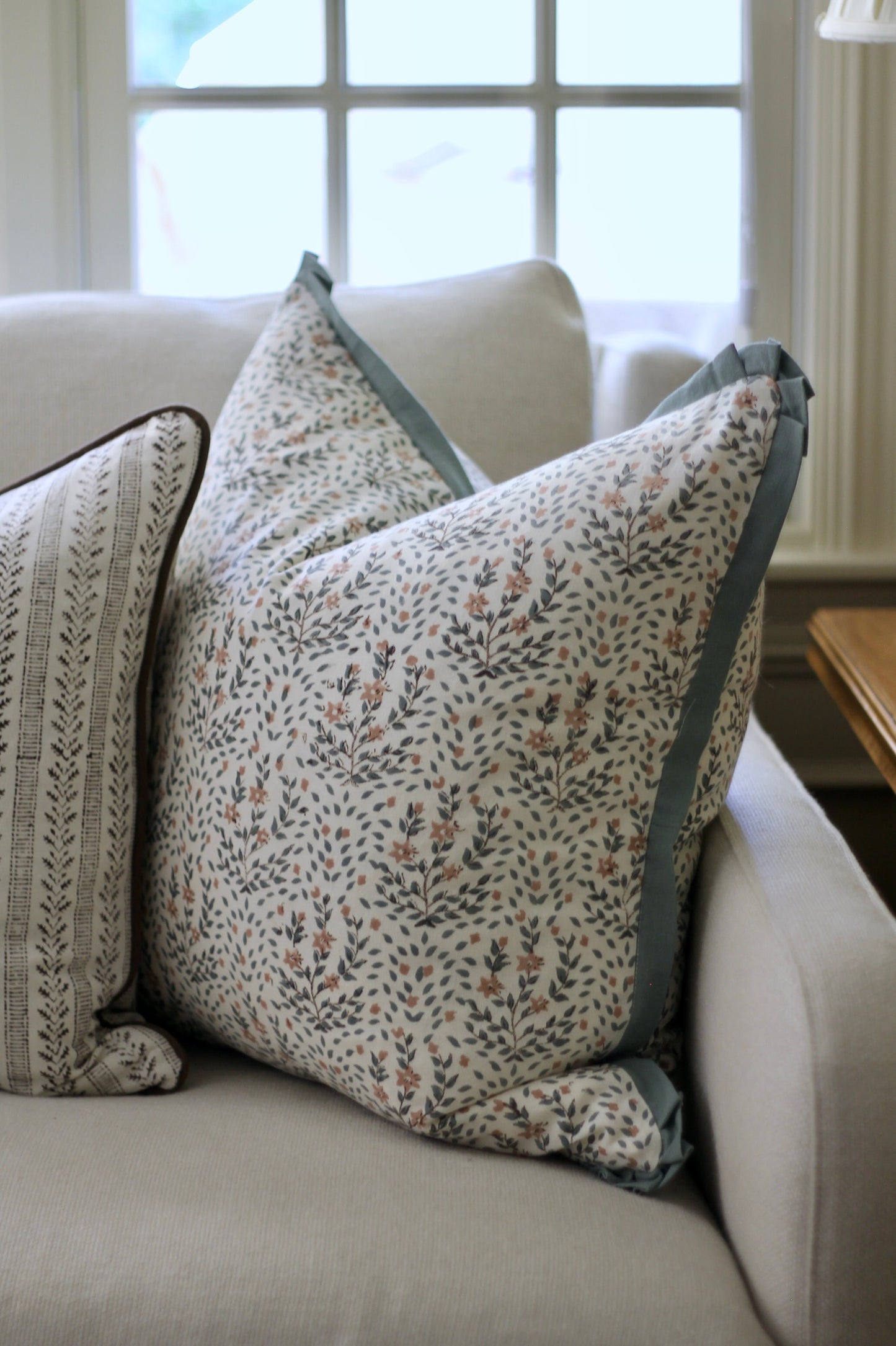 Marcella Movement Pillow Covers | Green Flange