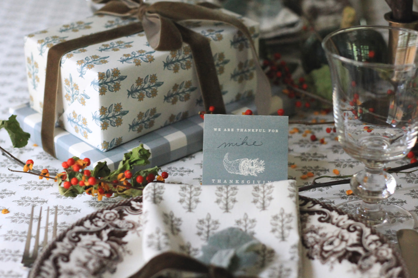 Thanksgiving Folded Cards