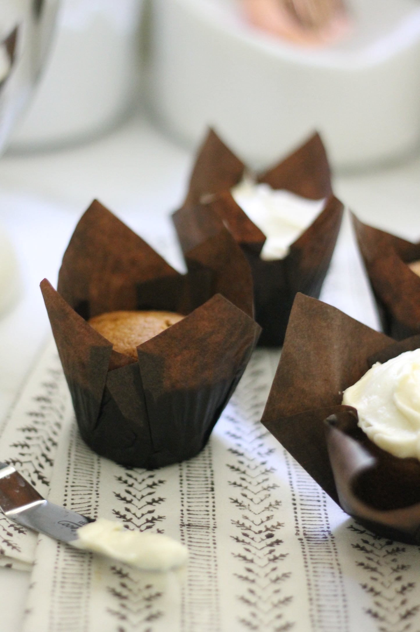 Bakery Folded Cupcake & Muffin Cups, Set of 40
