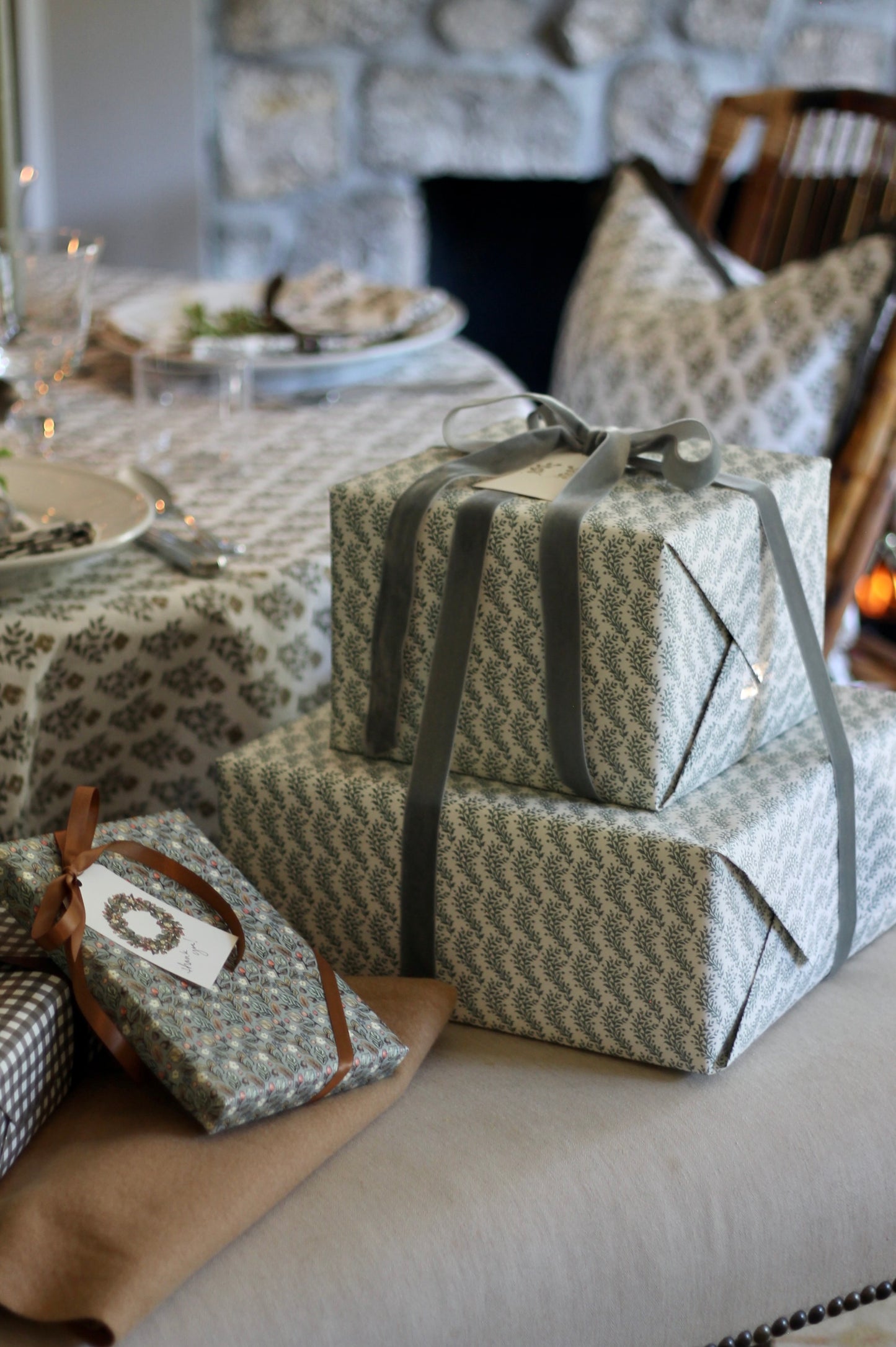 Holiday Harvest Wrapping Paper