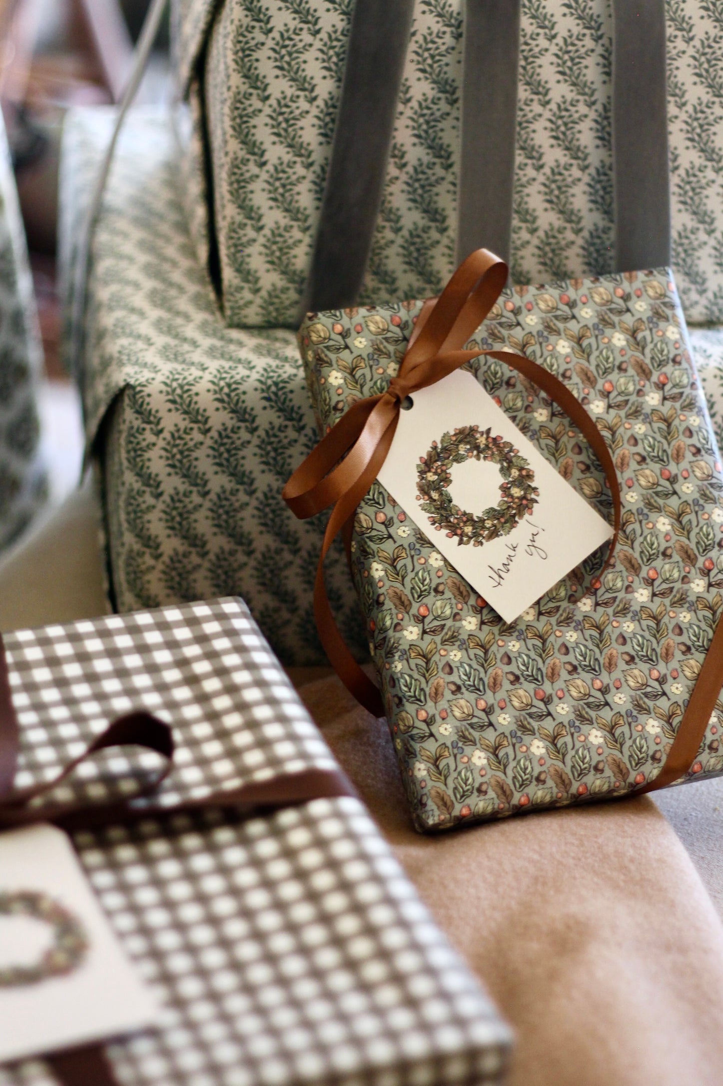 Holiday Harvest Wrapping Paper