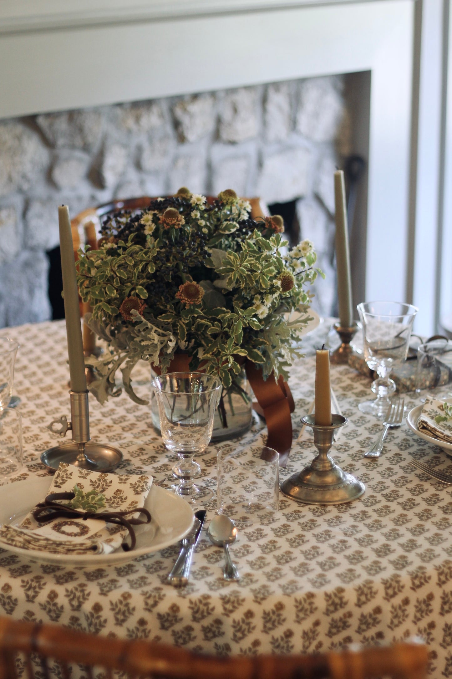 Holiday Harvest Wreath Placecards - Set of 10