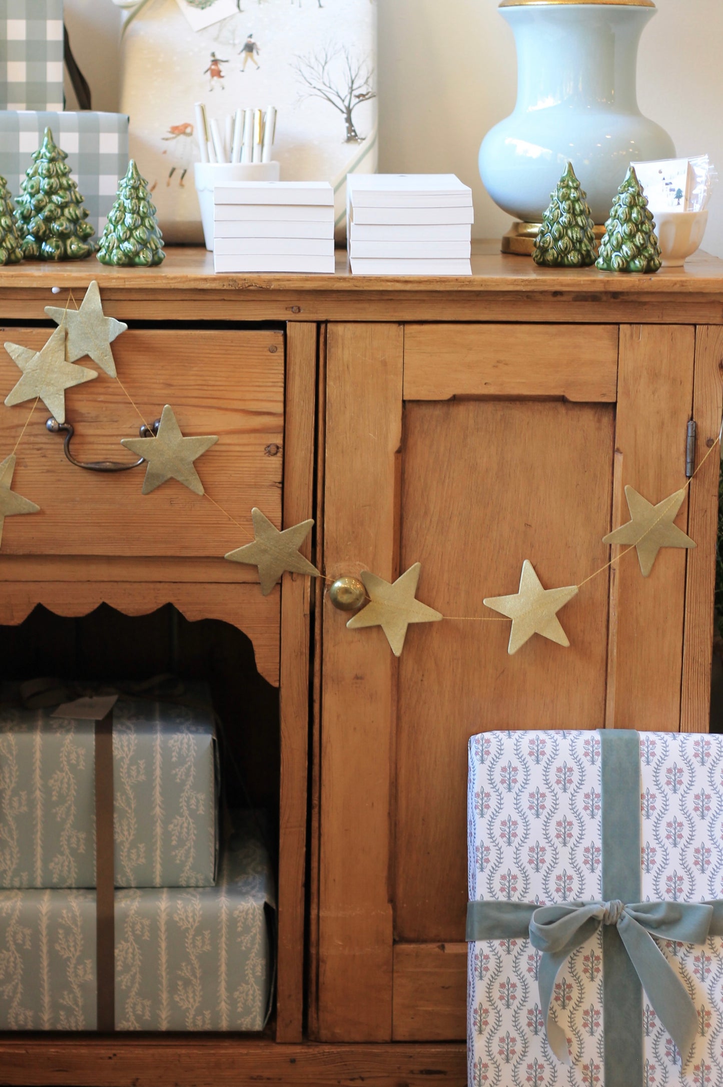 Paper Star Garland