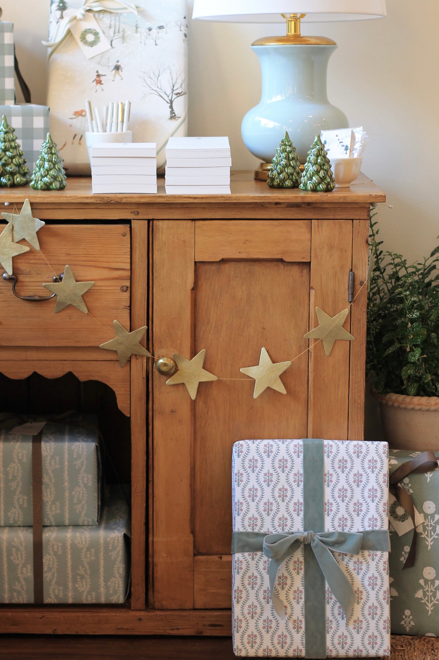 Paper Star Garland