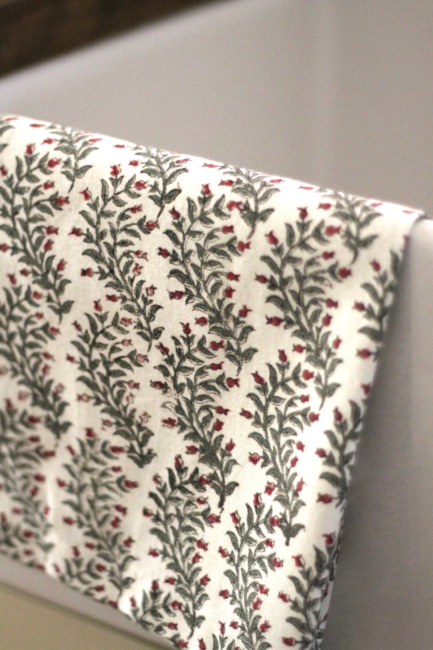 Garland in Rosewood Tea Towels