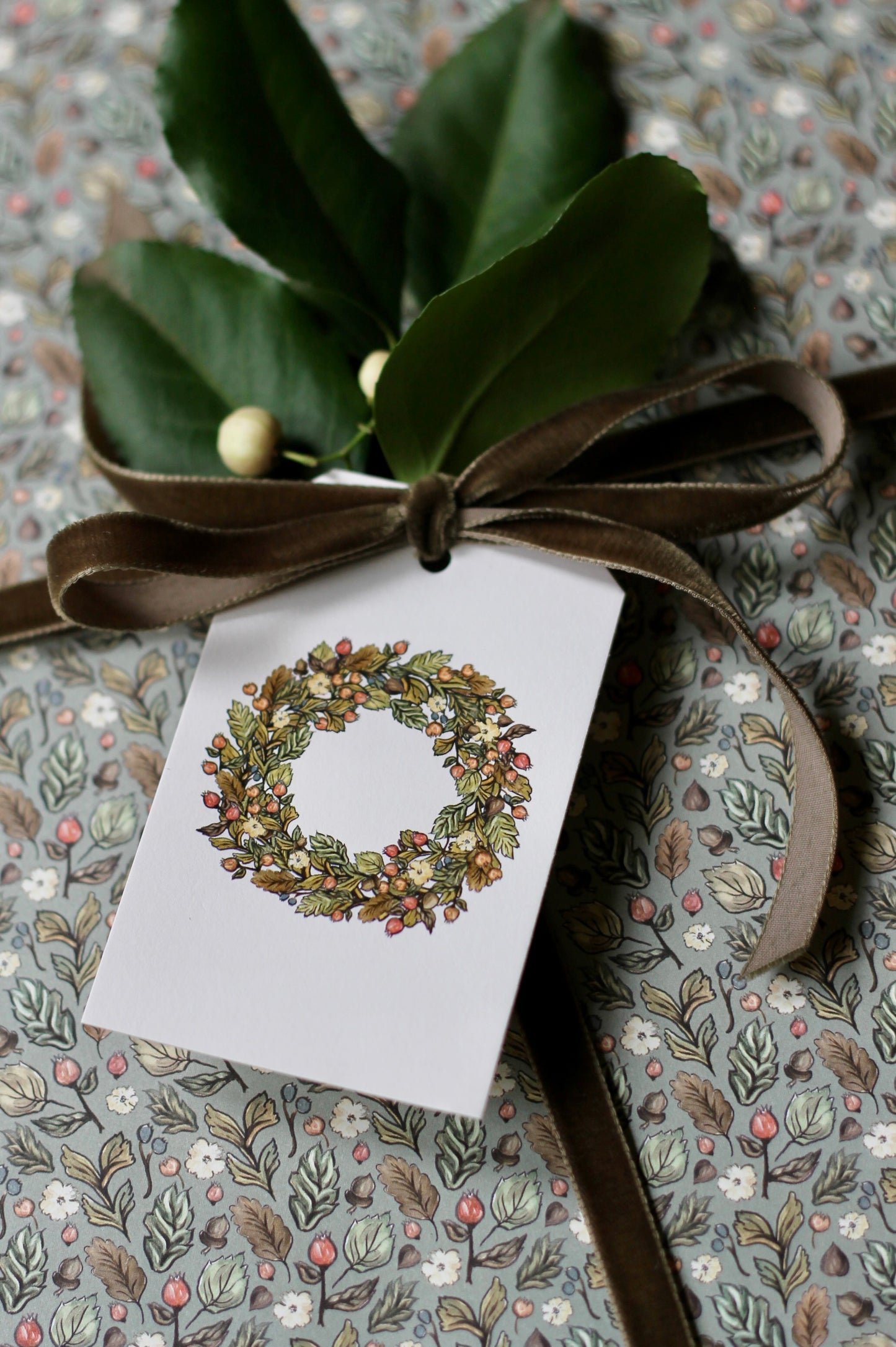 Holiday Harvest Wrapping Paper