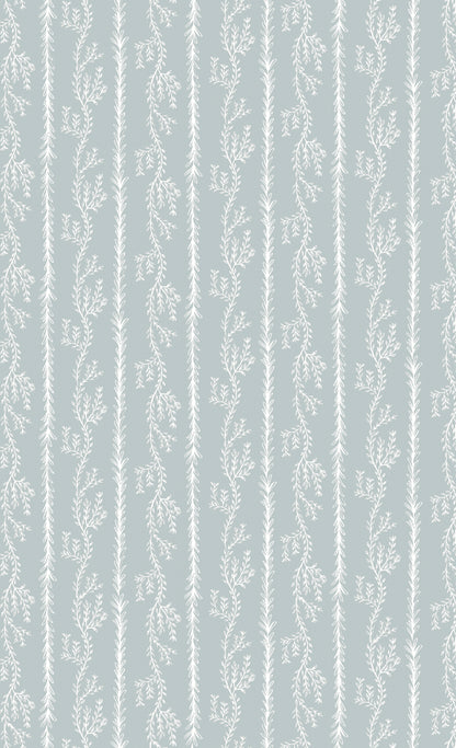 Potager Wallpaper - English Blue