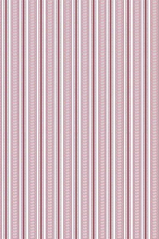 Grosgrain Stripe in Red Wrapping Paper