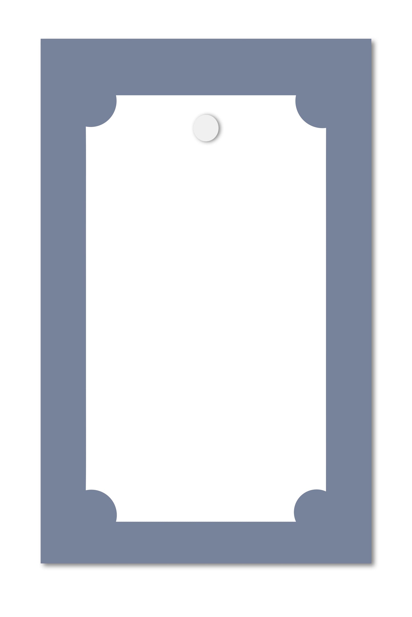 Navy Classic Tags