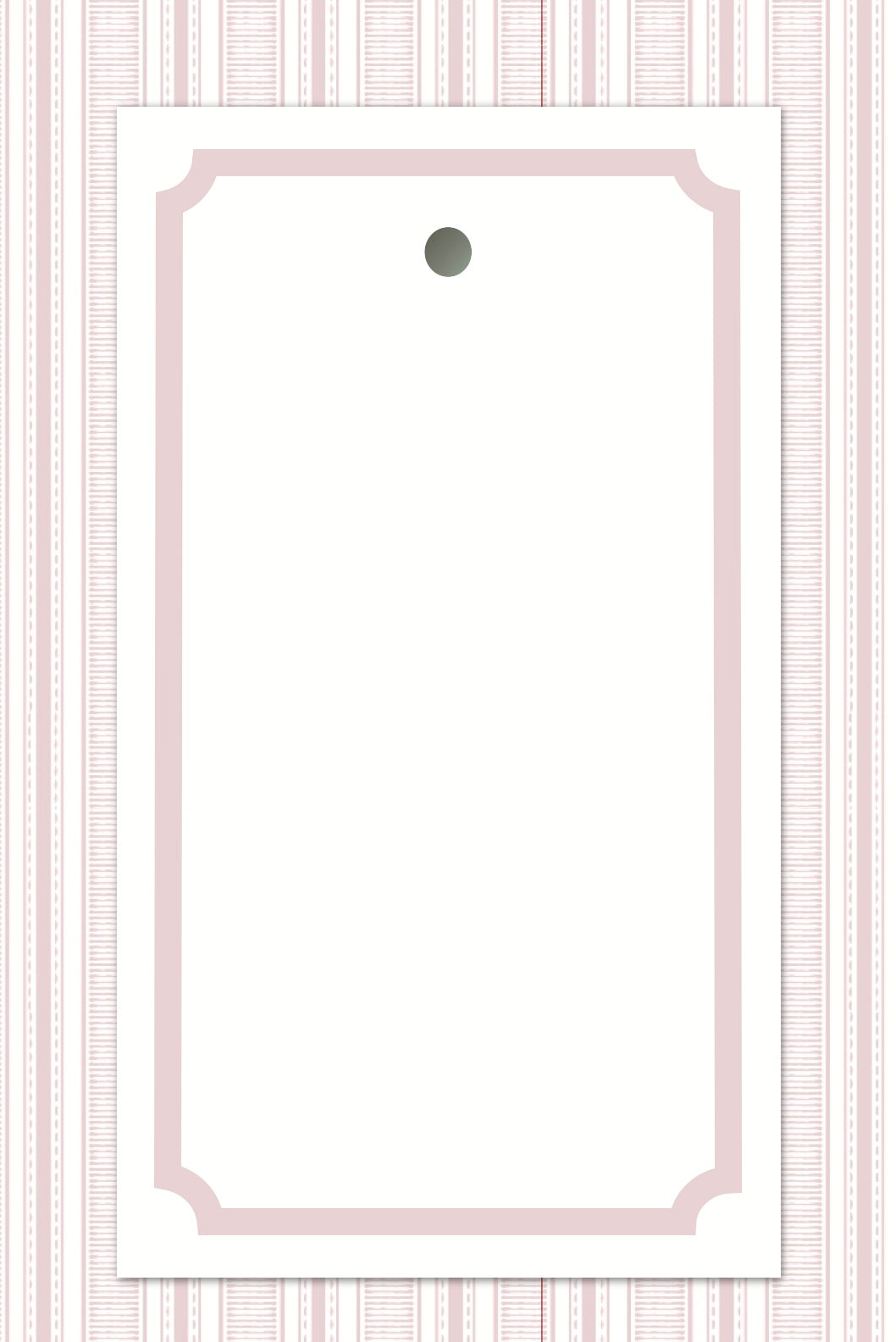 Perfect Pink Border Tags