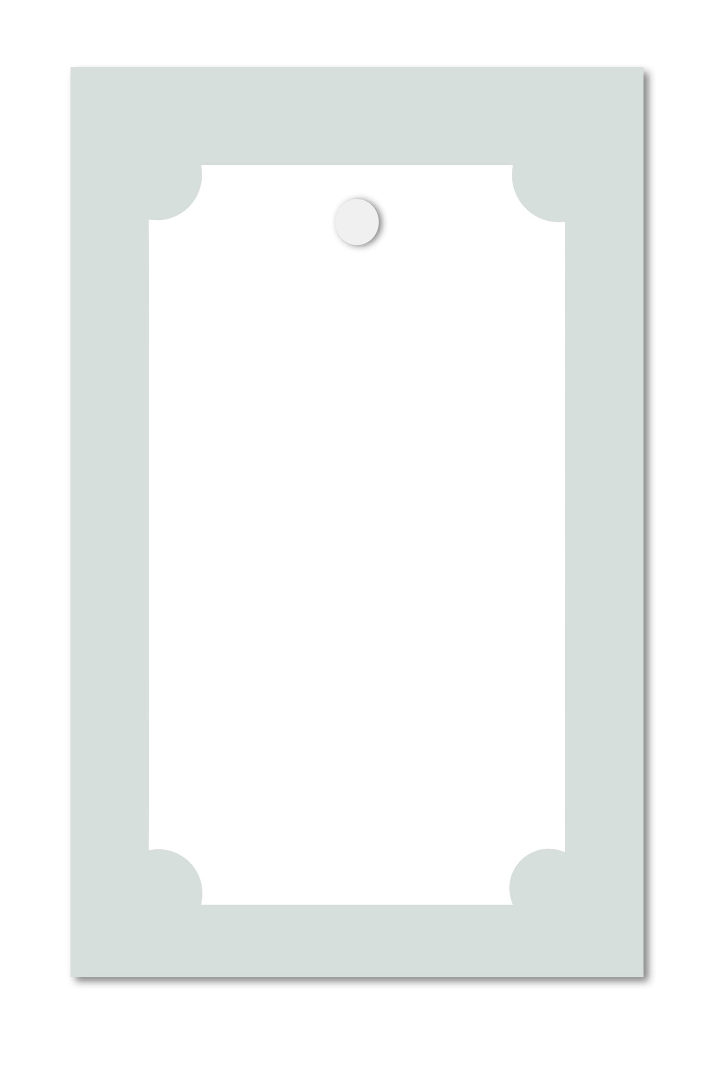 Light Seaglass Classic Tags