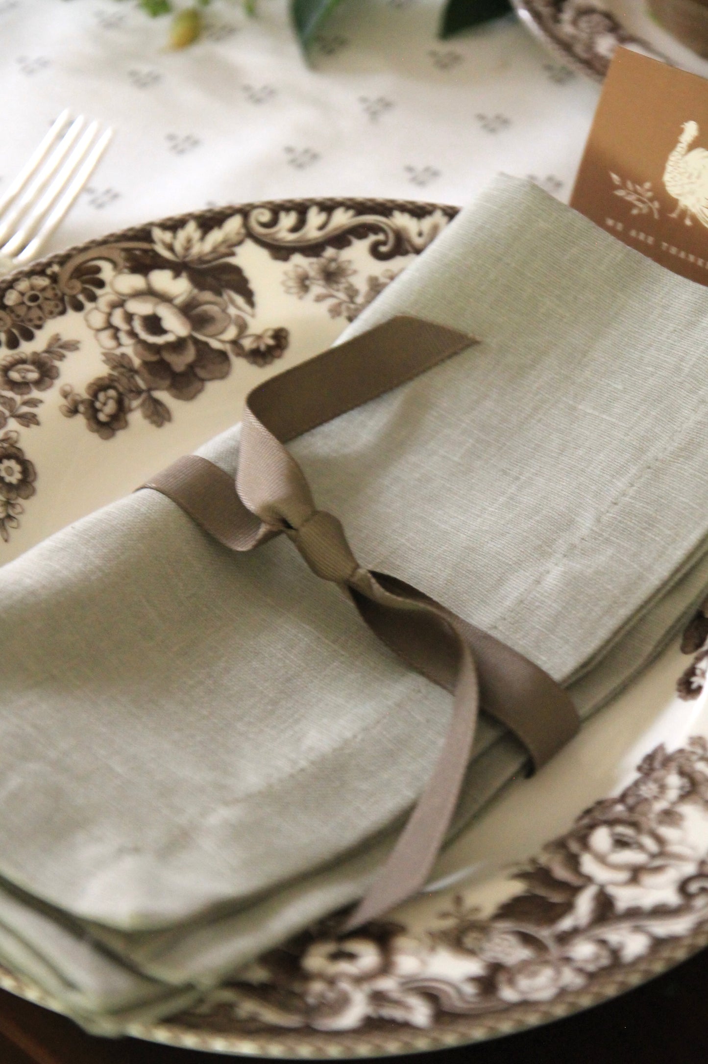 Mink Ribbon | Satin & Grosgrain