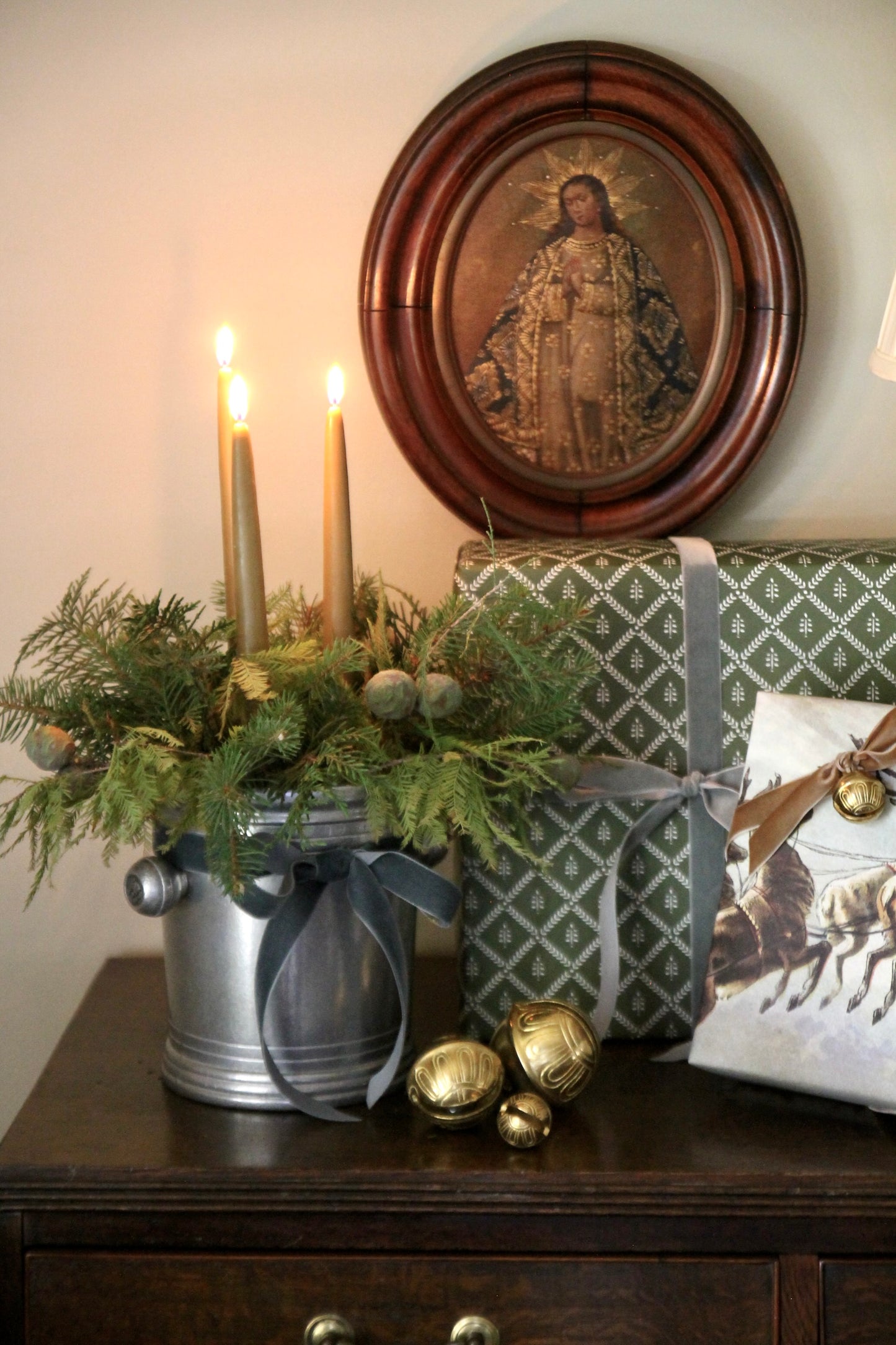 Luxury Velvet Ribbon | Blue Spruce