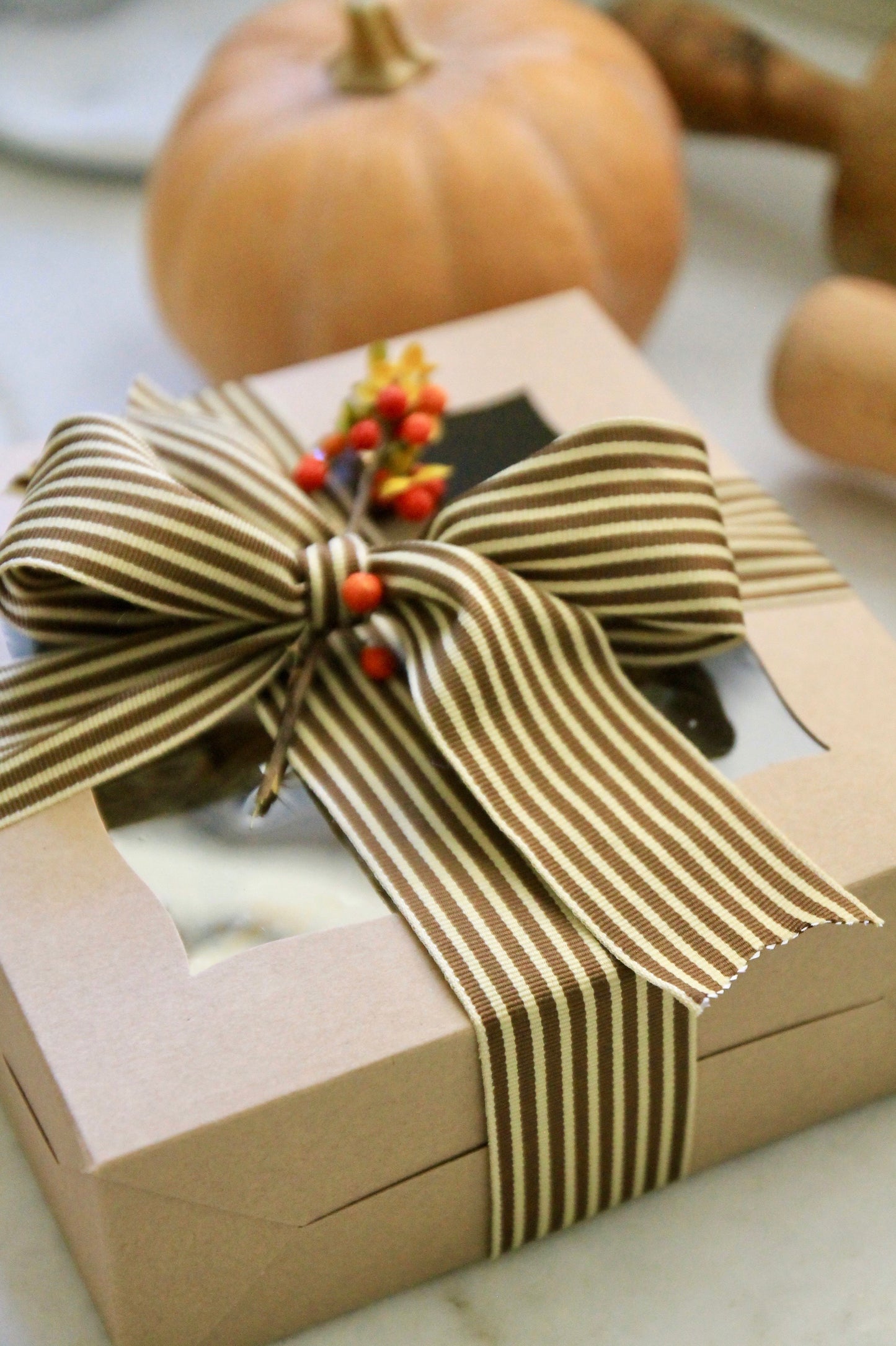 Kraft Window Boxes Large | set of 5