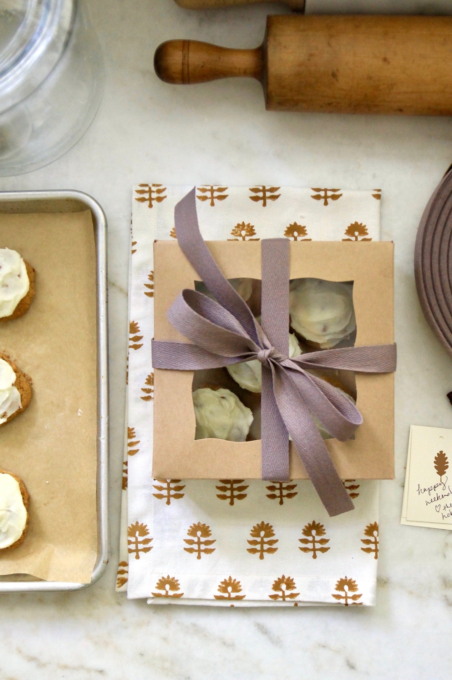 Kraft Window Boxes Large | set of 5