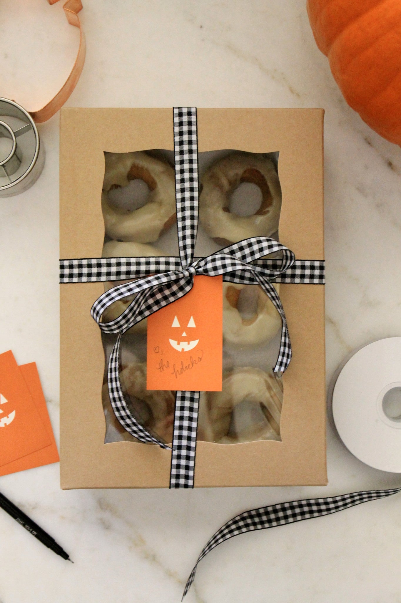 Kraft Window Boxes 6" Square | set of 5