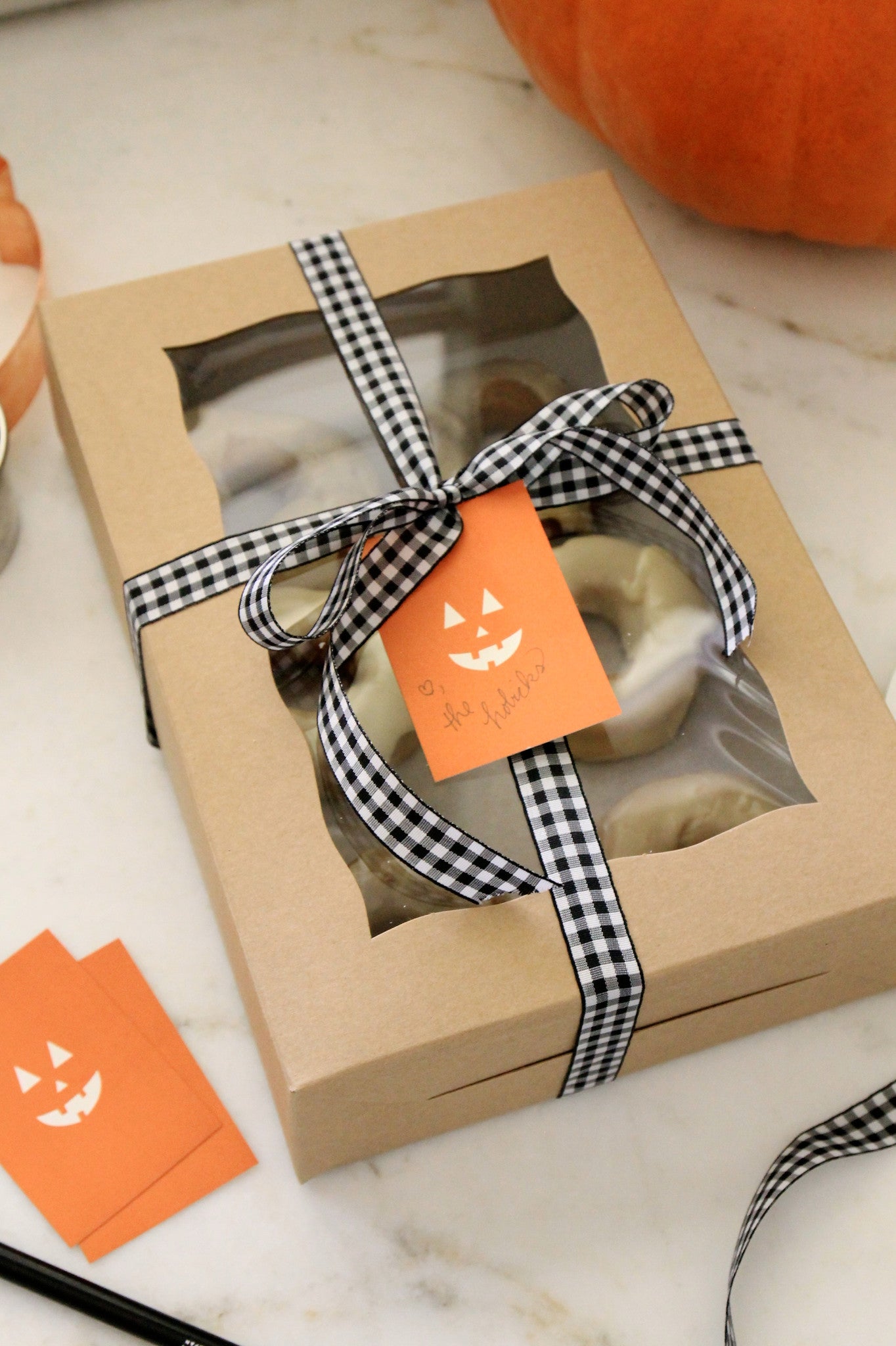 Kraft Window Boxes 6" Square | set of 5