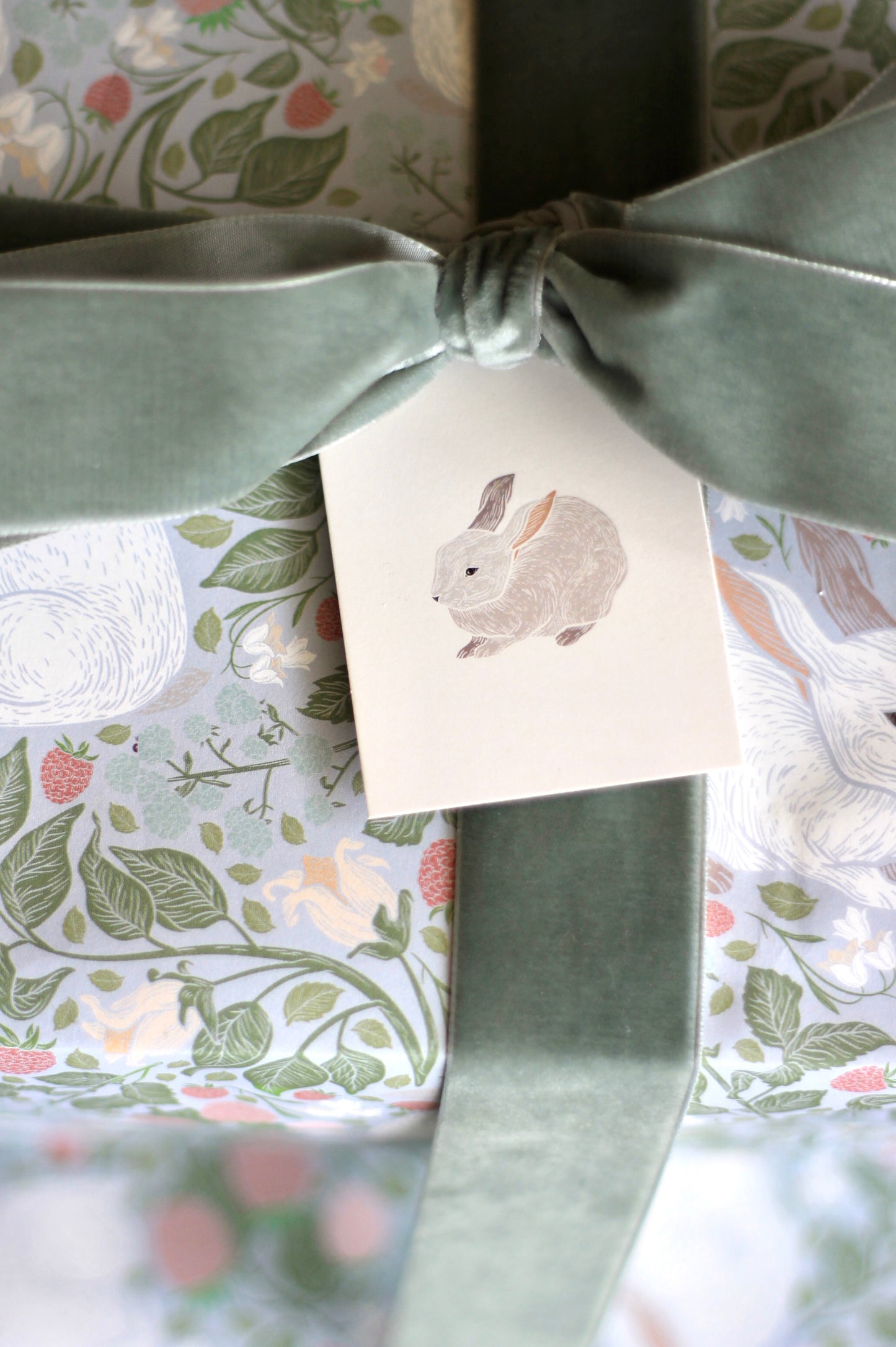 Luxury Velvet Ribbon | English Blue