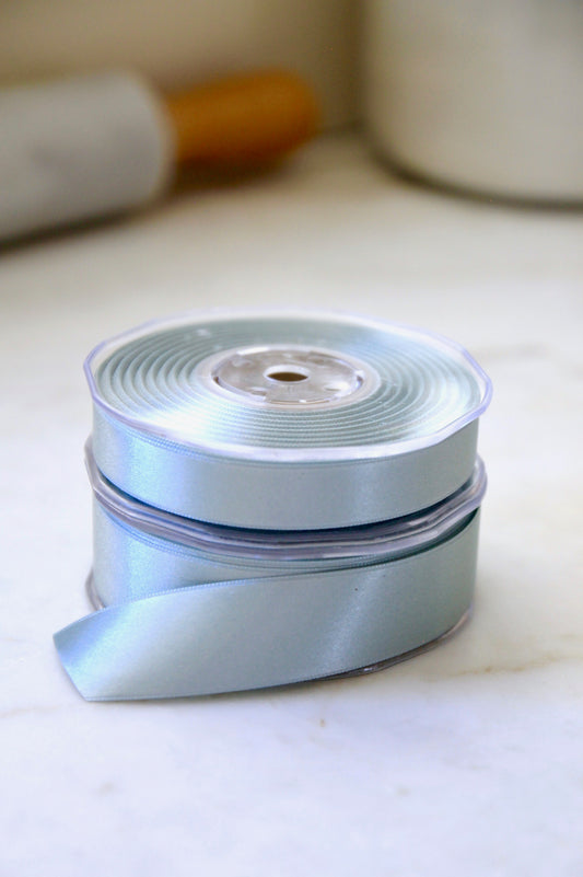 Blue Smoke Satin Ribbon | 2 sizes