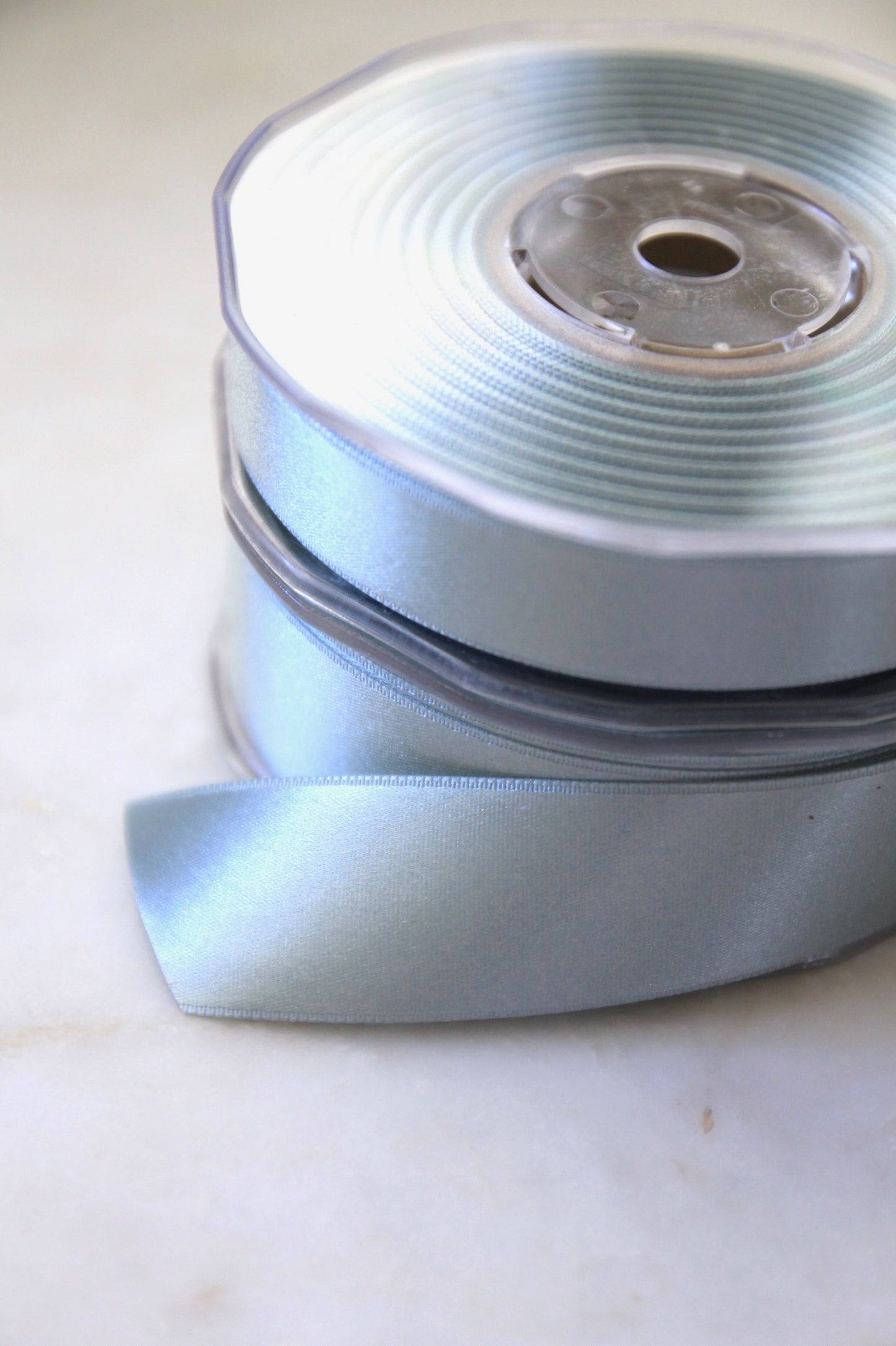 Blue Smoke Satin Ribbon | 2 sizes