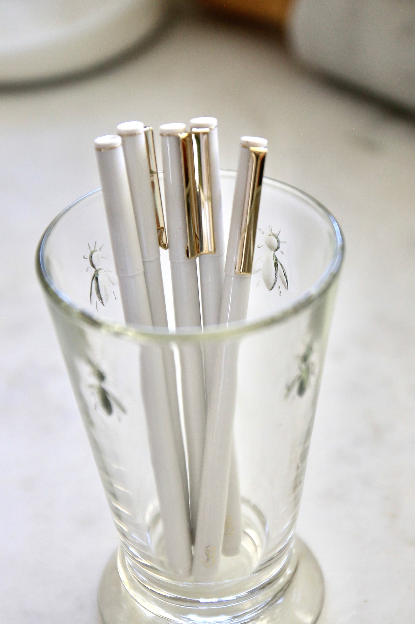 Fine Tip Felt Pen - White