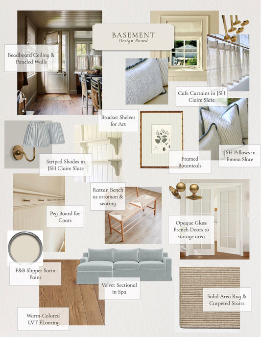 Winter Reset : Our Basement Project