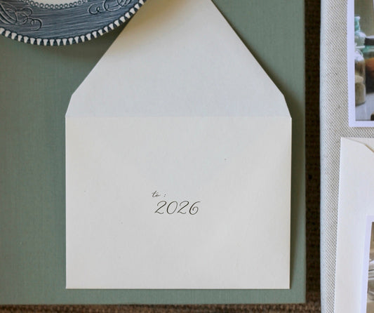 Dear 2026 : My Letter for the New Year