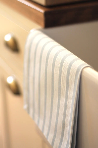 JSH Stripe in English Blue Tea Towels