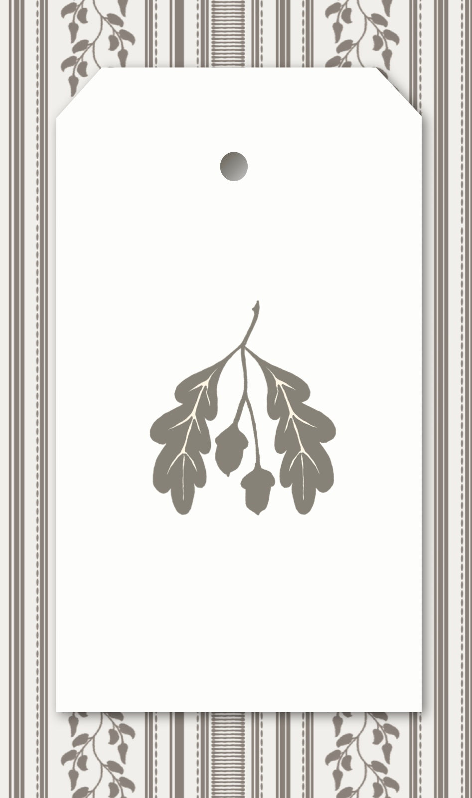 Acorn Tags - Set of 10