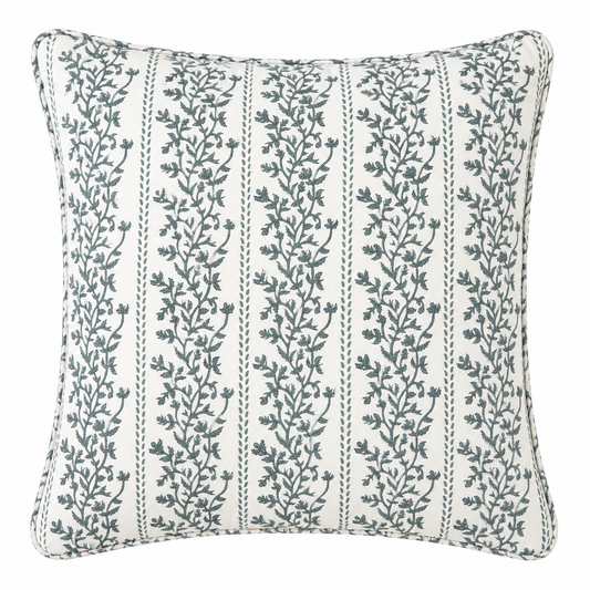 Boxwood in Slate/Navy Pillow Covers