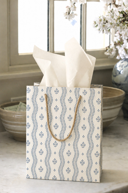 Privet Berry in Navy Gift Bag, set of 2