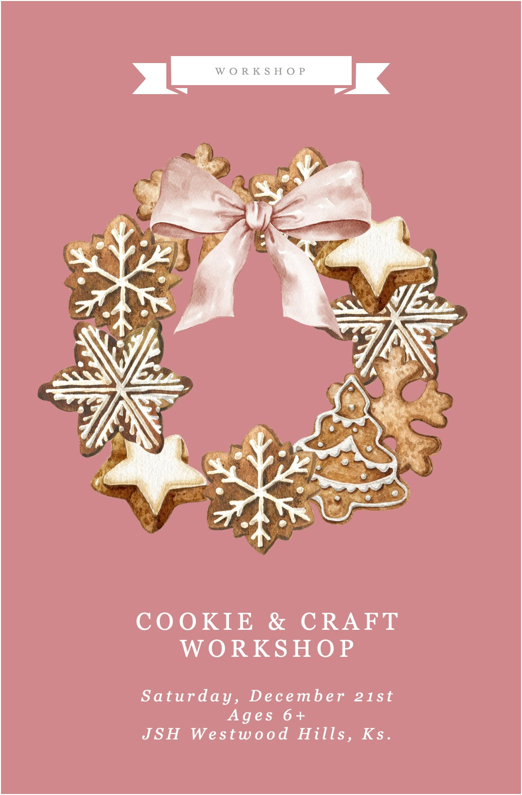 Cookie & Craft Workshop @ JSH Westwood Hills