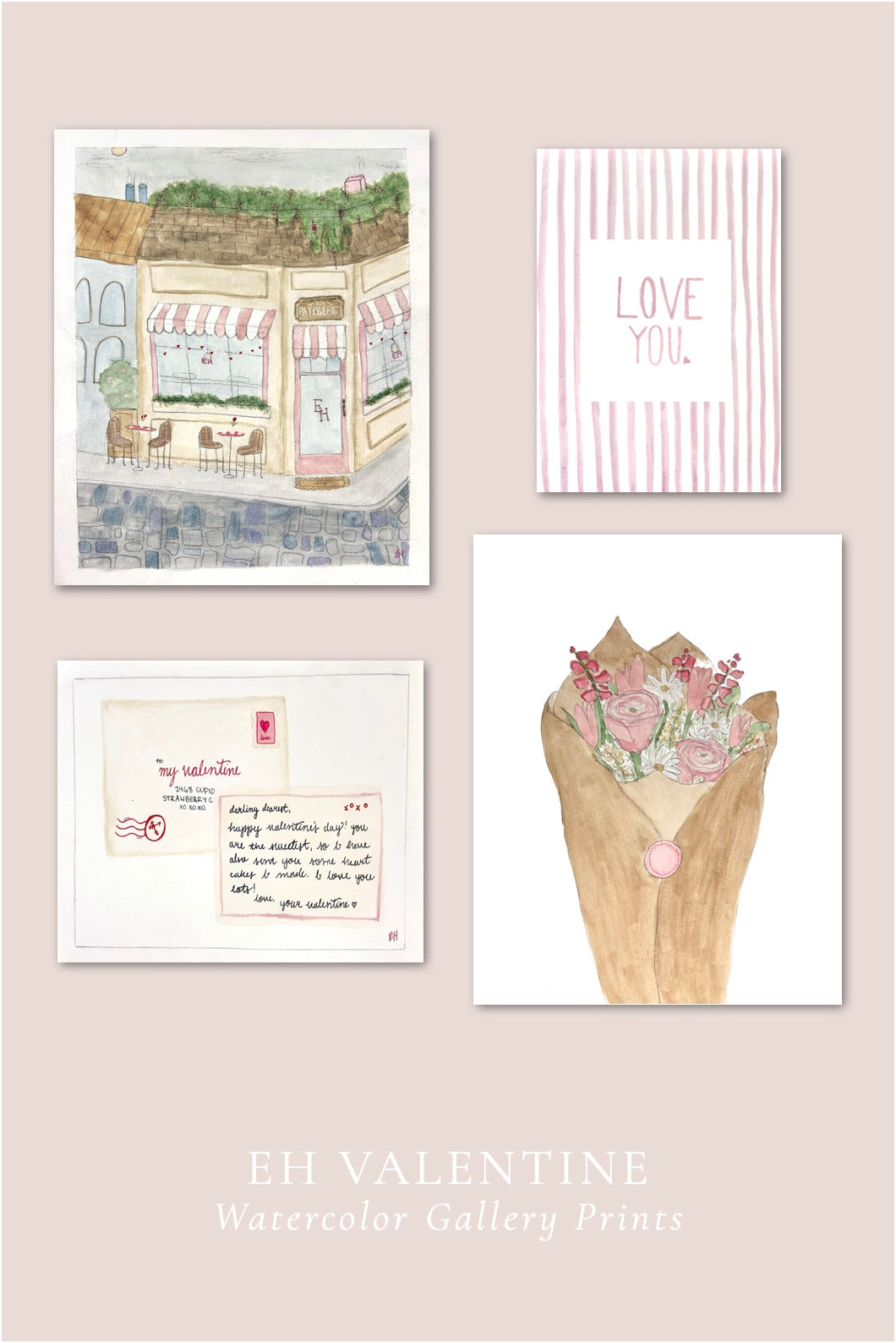 EH Valentine's Art Gallery Prints