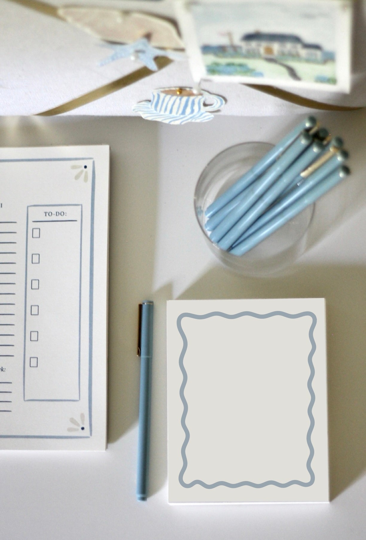 Fine Tip Felt Pen - Coastal Blue