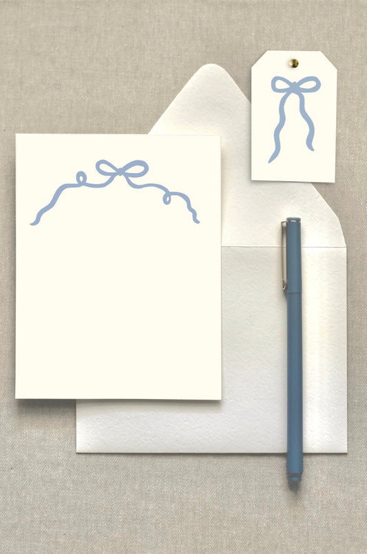 EH Coastal Bow Stationery Set